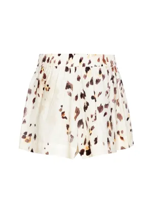 Acacia Relaxed Short Watercolour Leopard