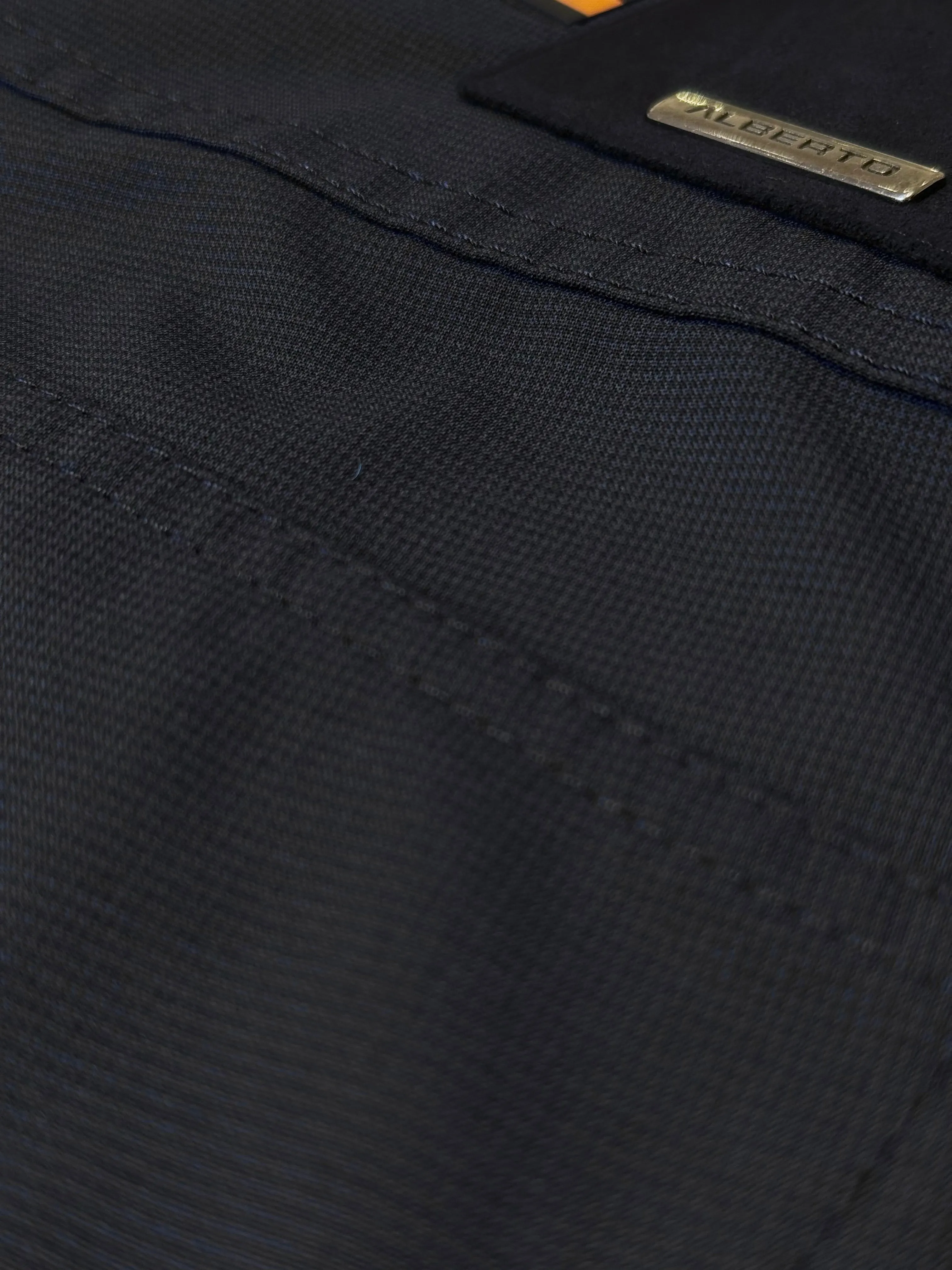 ALBERTO Blue Pin Dot Pant