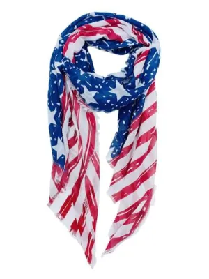 American Flag Scarf
