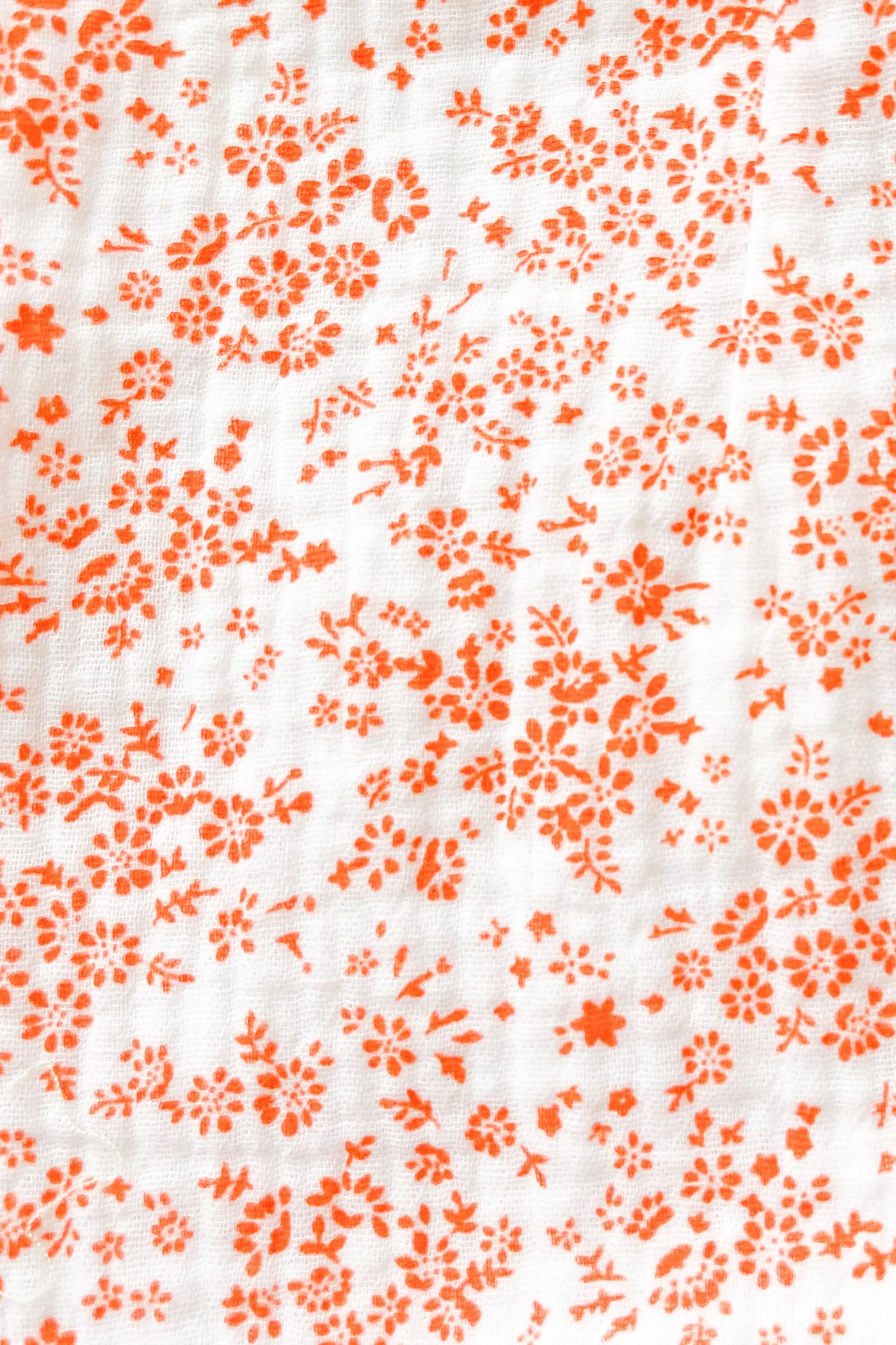 Amia Top / Orange Floral