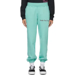 Awake NY Blue Classic Outline Logo Lounge Pants