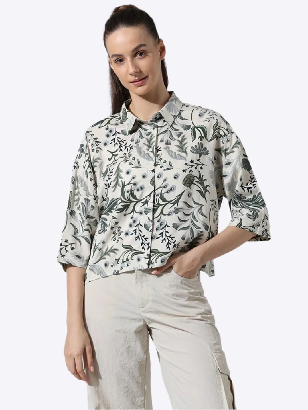 Blacc Italy Floral shirt