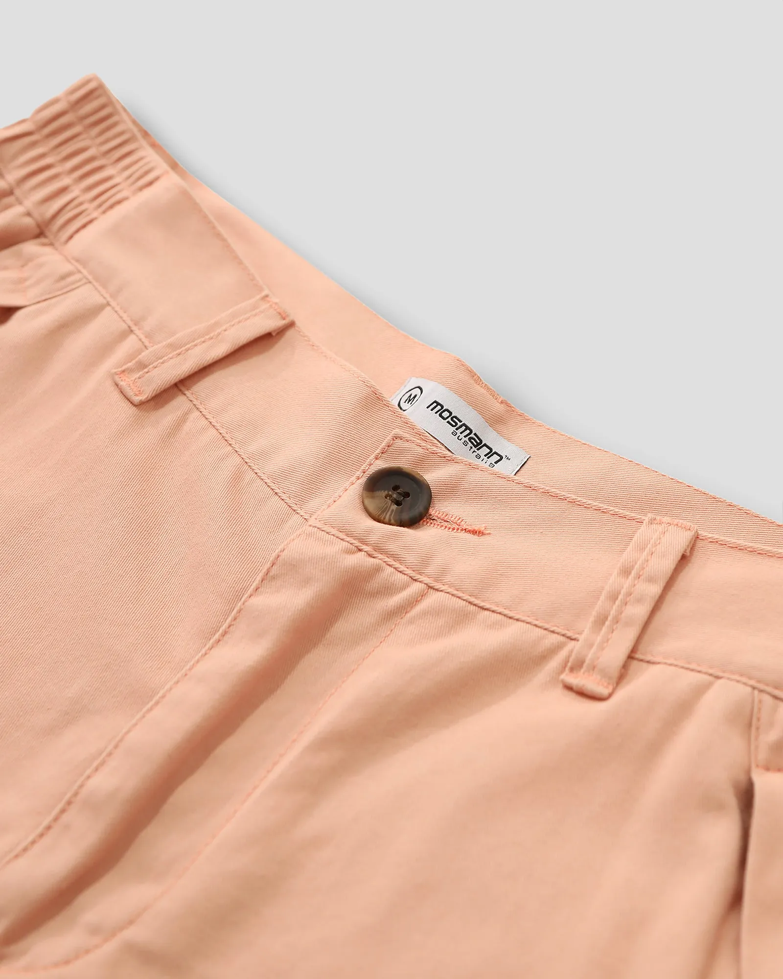 Brando Chino Shorts - Coral