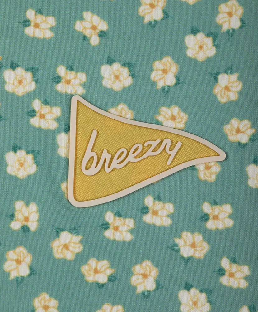Breezy Performance Polo - Green Magnolias