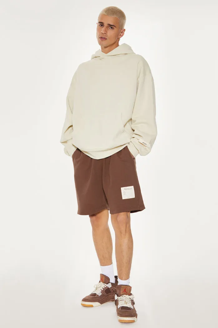 Brown Relaxed Shorts