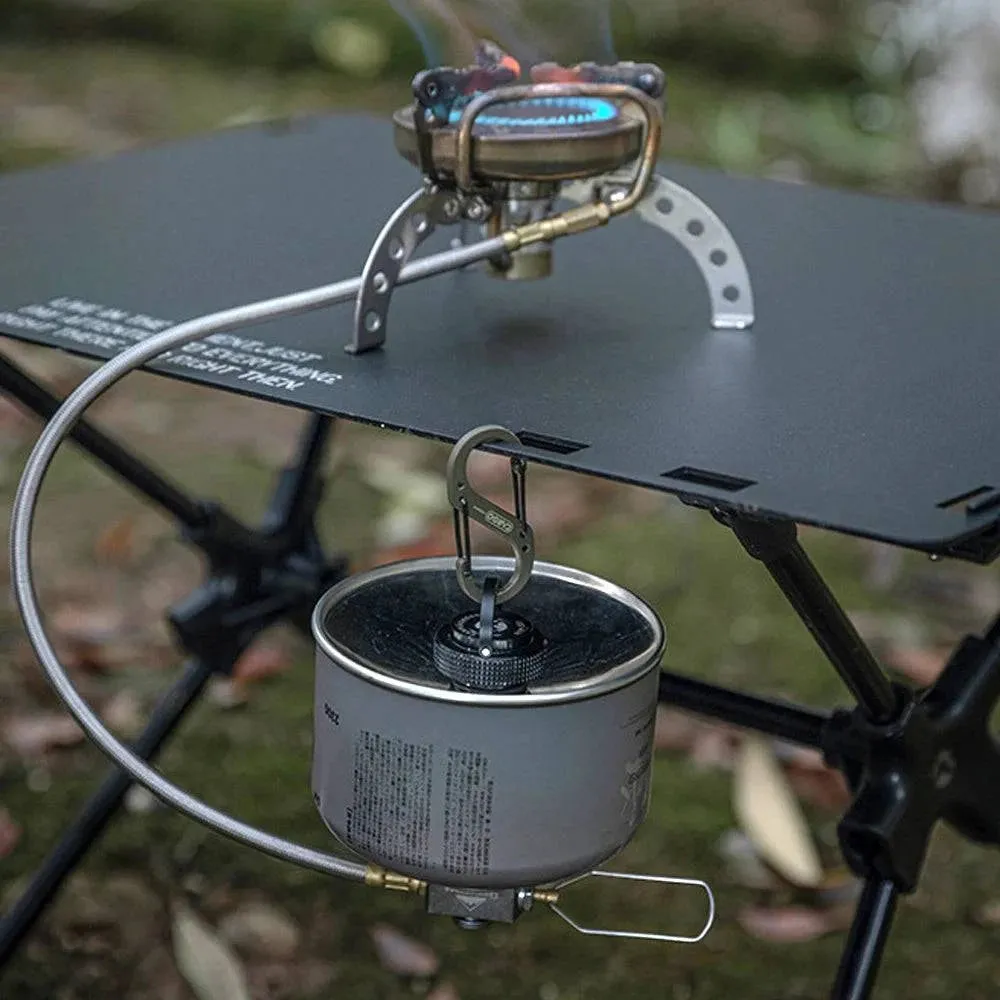 Camping Gas Tanks Cap Lightweight Flat Gas Canister Cover Aluminum Protective Cap with Magnet for Cassette or Alpine Gas Tanks