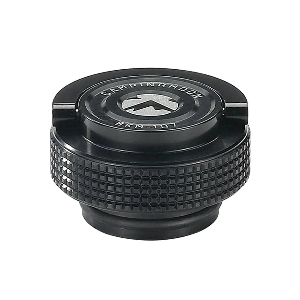 Camping Gas Tanks Cap Lightweight Flat Gas Canister Cover Aluminum Protective Cap with Magnet for Cassette or Alpine Gas Tanks