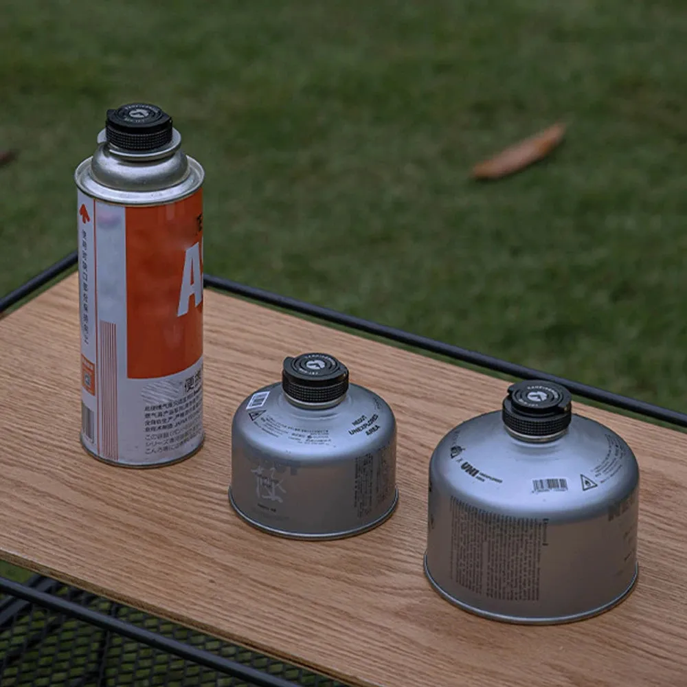 CAMPINGMOON Camping Gas Tanks Cap Lightweight Flat Gas Canister Cover Aluminum Sealed Protective Cap with Magnet for  Gas Tanks