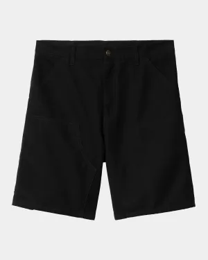 Carhartt WIP Double Knee Short Black