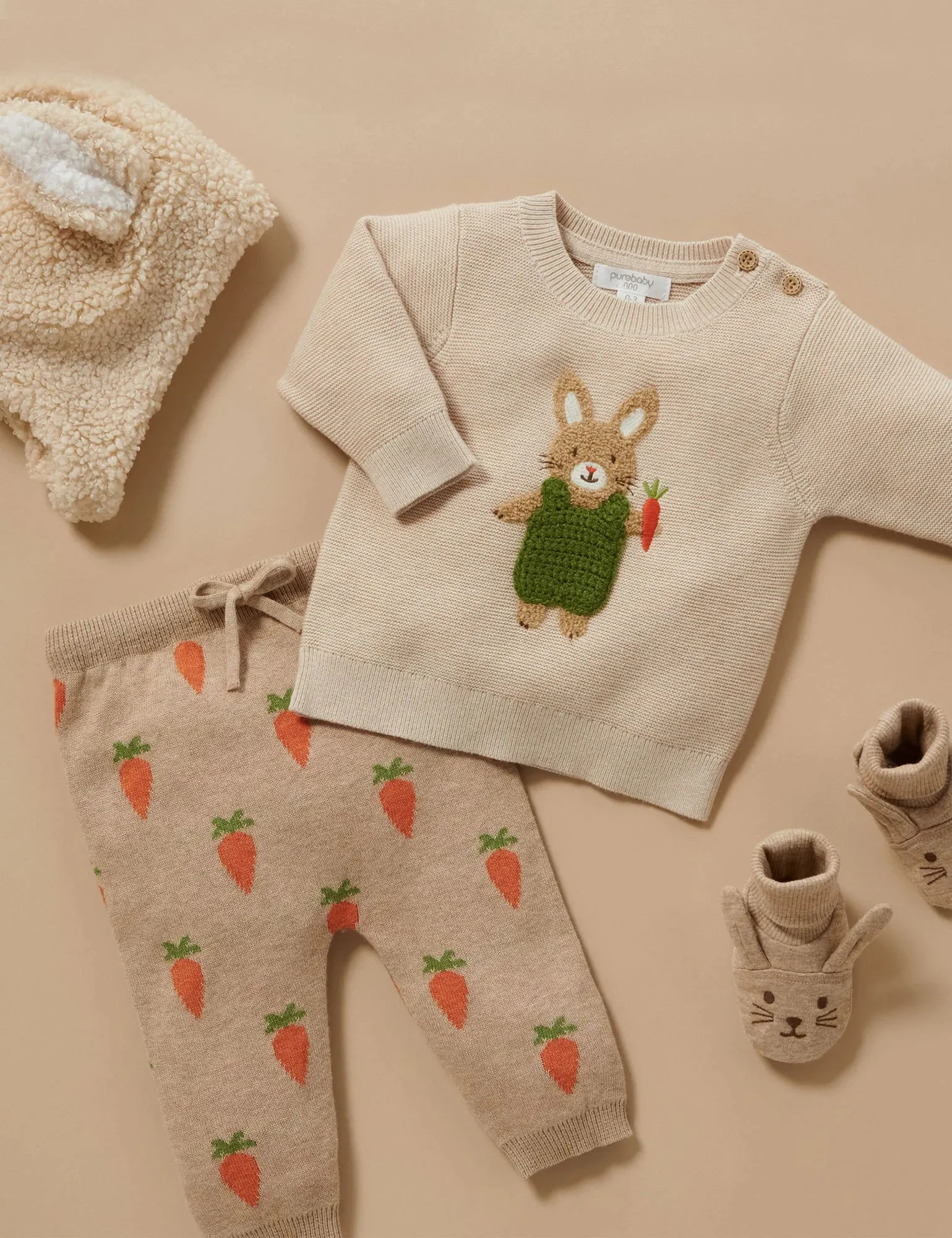 Carrot Jacquard Leggings
