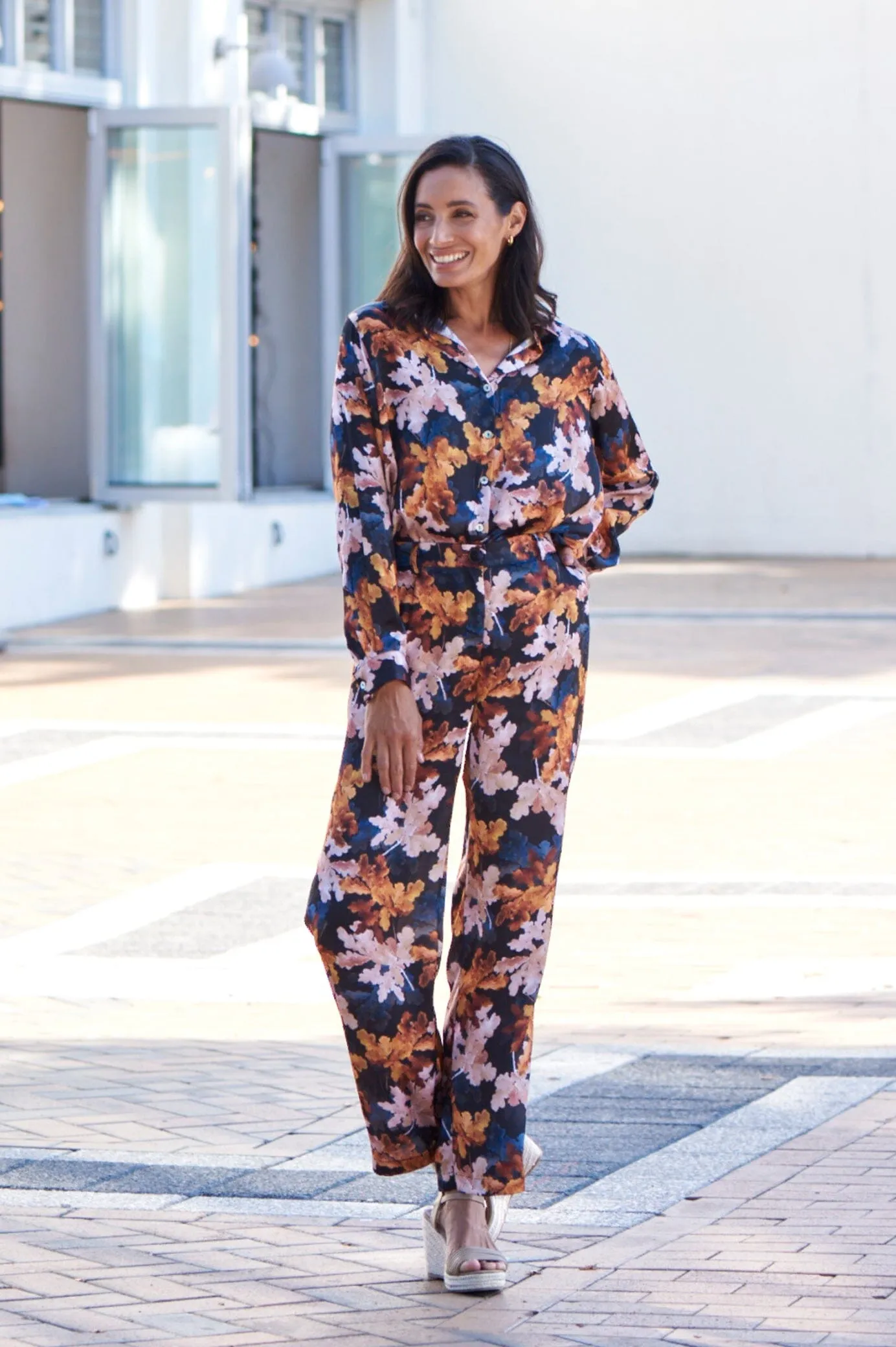 Cassia Print Pants
