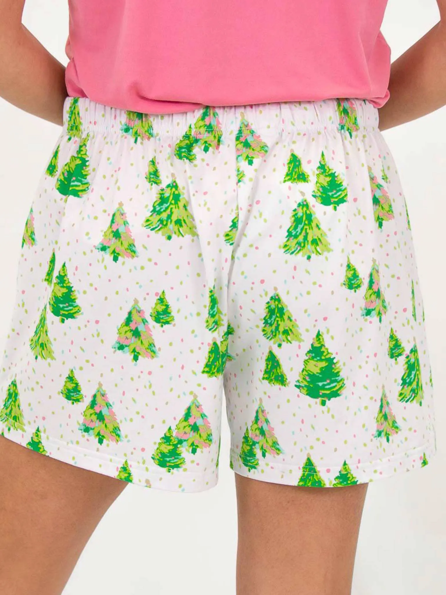 Celebration Tree Sleep Shorts