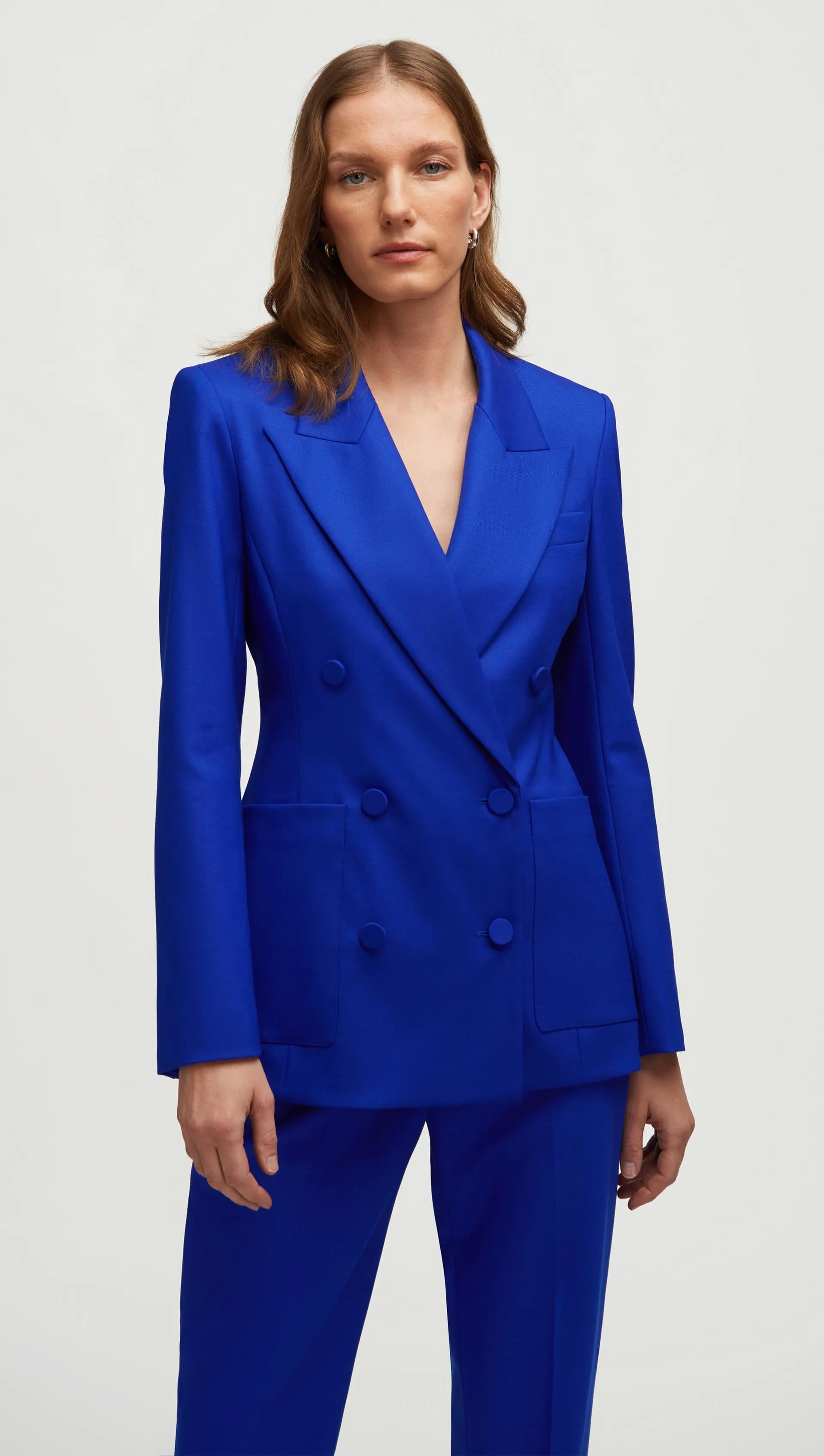 Chelsea Blazer in Seasonless Wool | Lapis