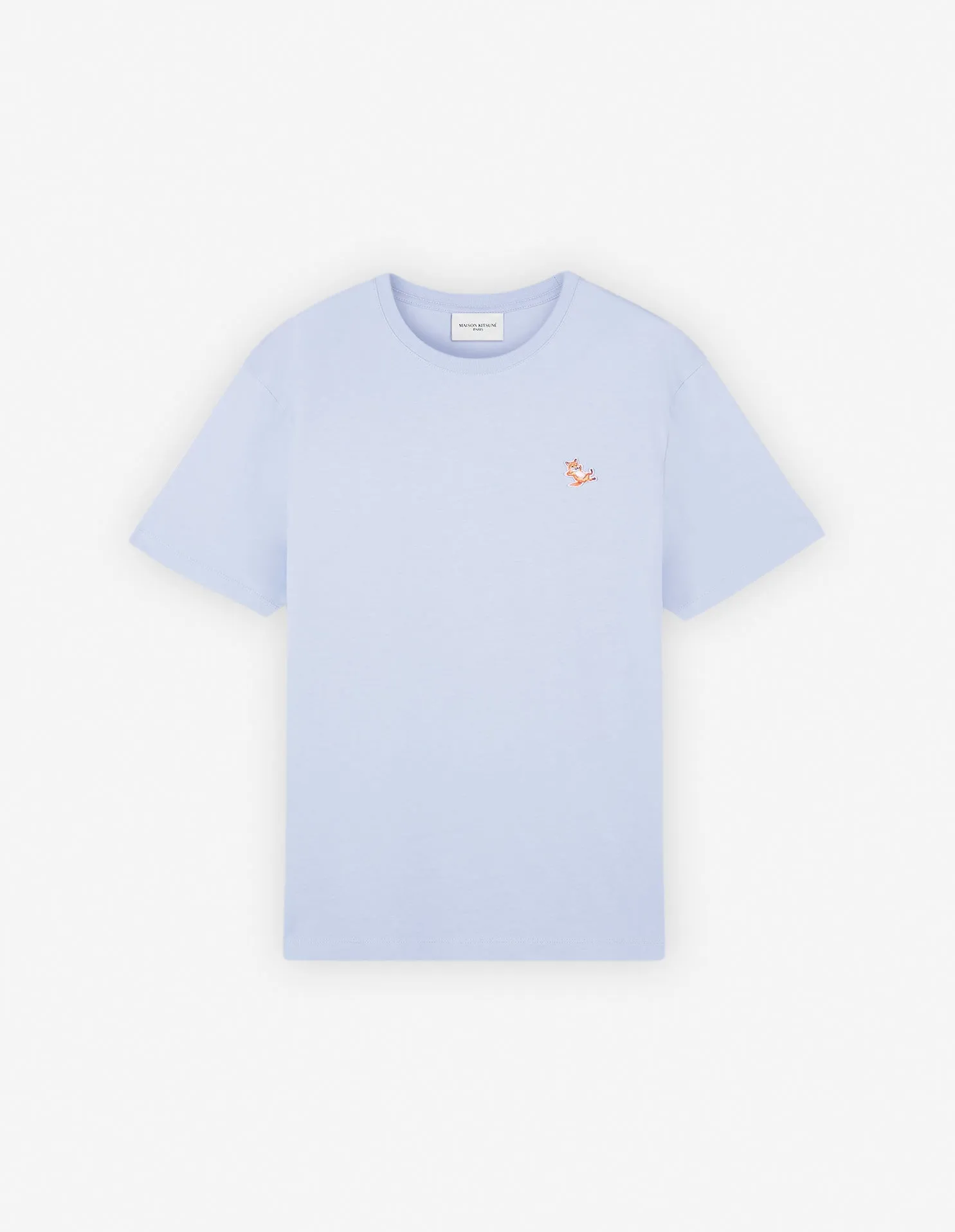 Chillax Fox Patch Regular Tee Shirt Beat Blue