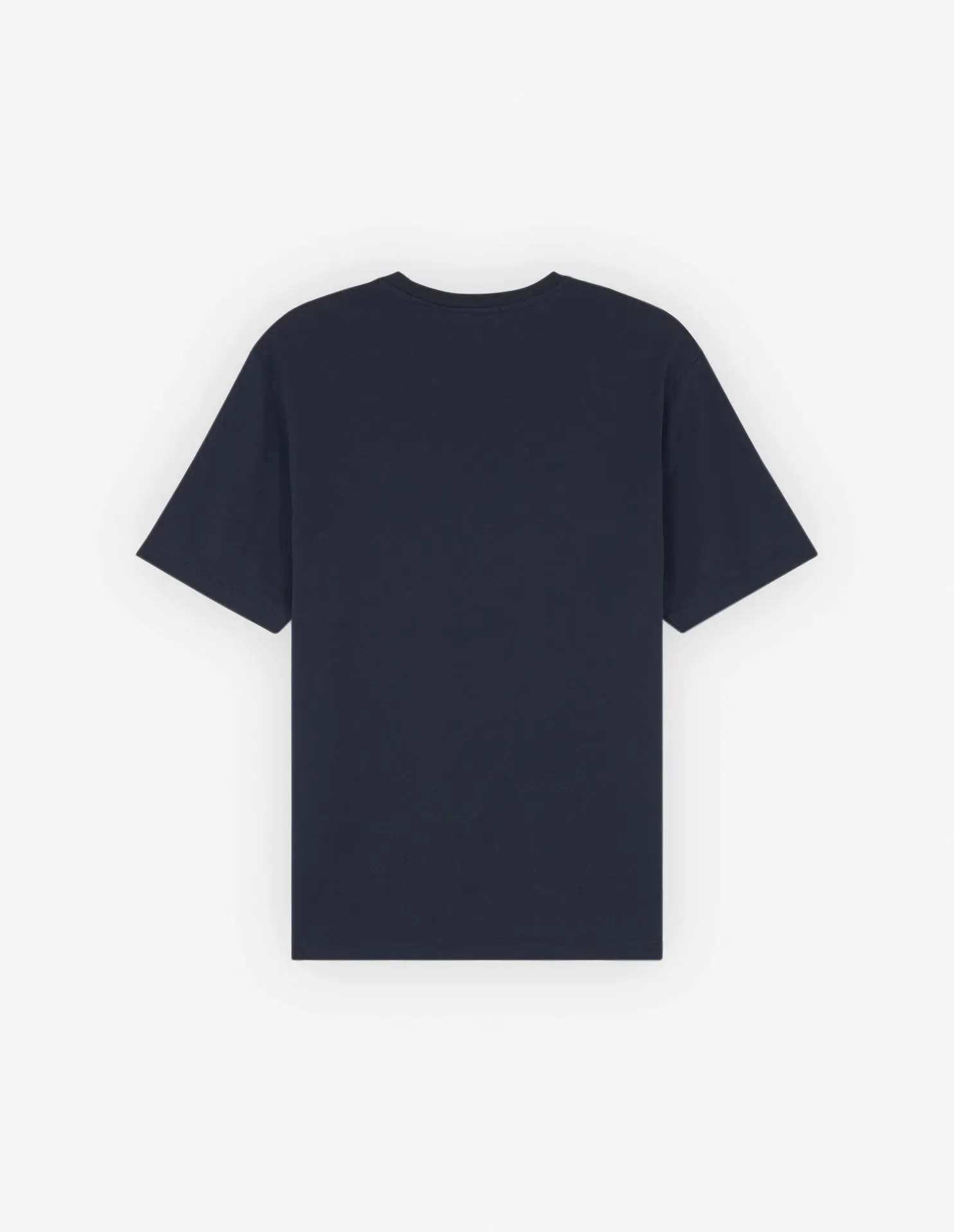 Chillax Fox Patch Regular Tee Shirt Ink Blue
