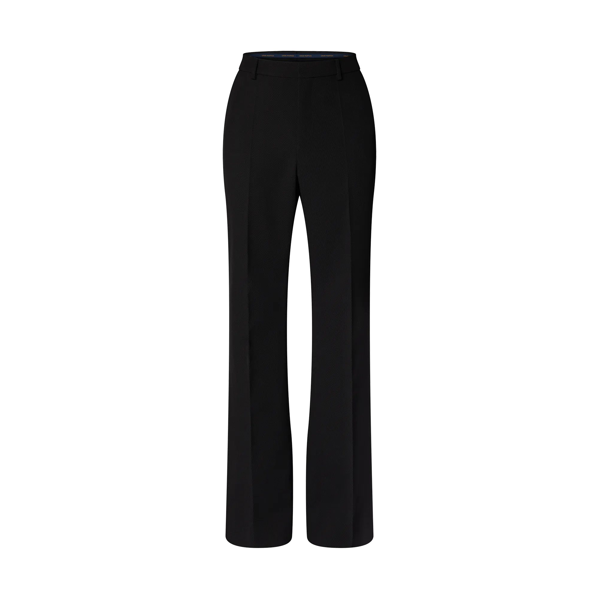 Classic Flared Wool Pants