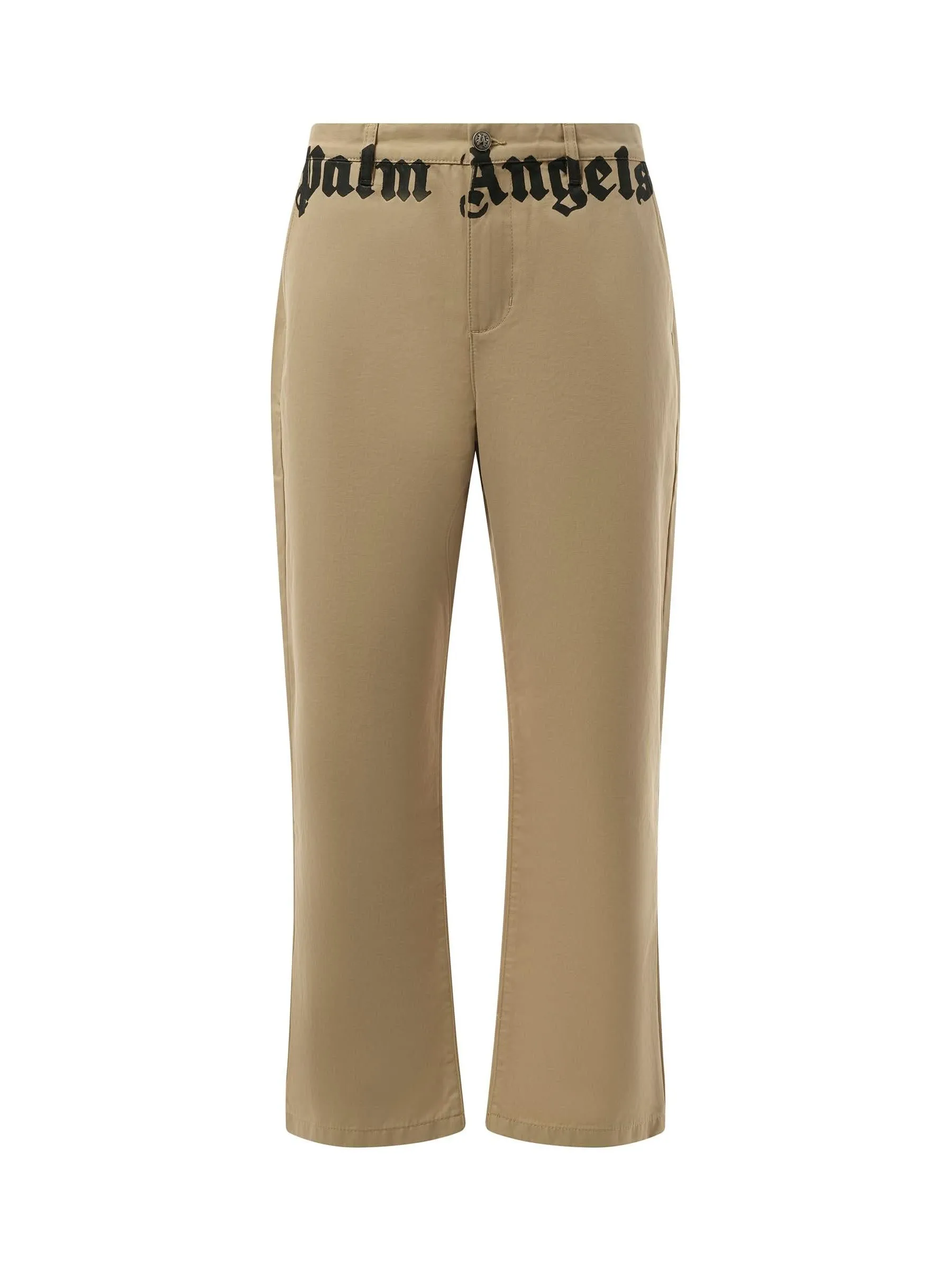 Classic Logo Chino Pants in Hazelnut/Off White