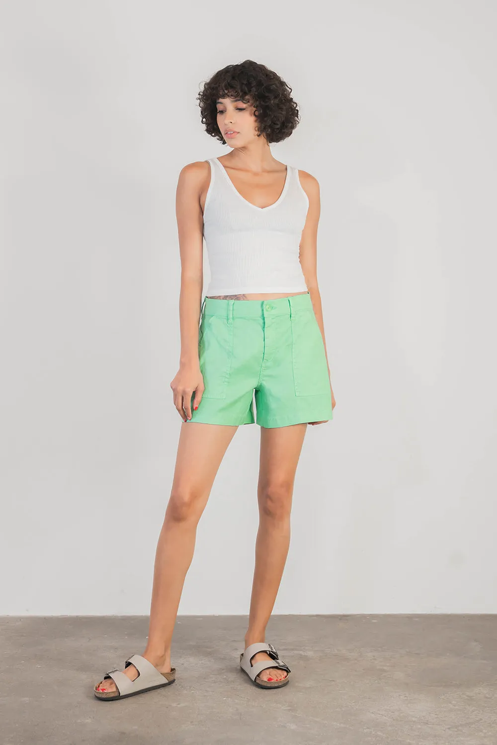 Cleo Relaxed Linen Shorts