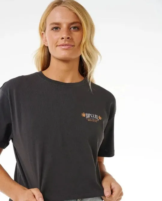 Coral Sands Crop Tee