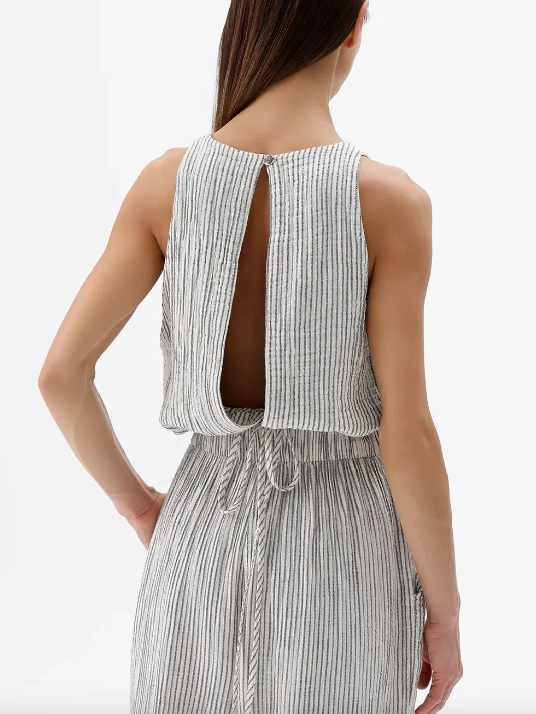 crinkle tank top