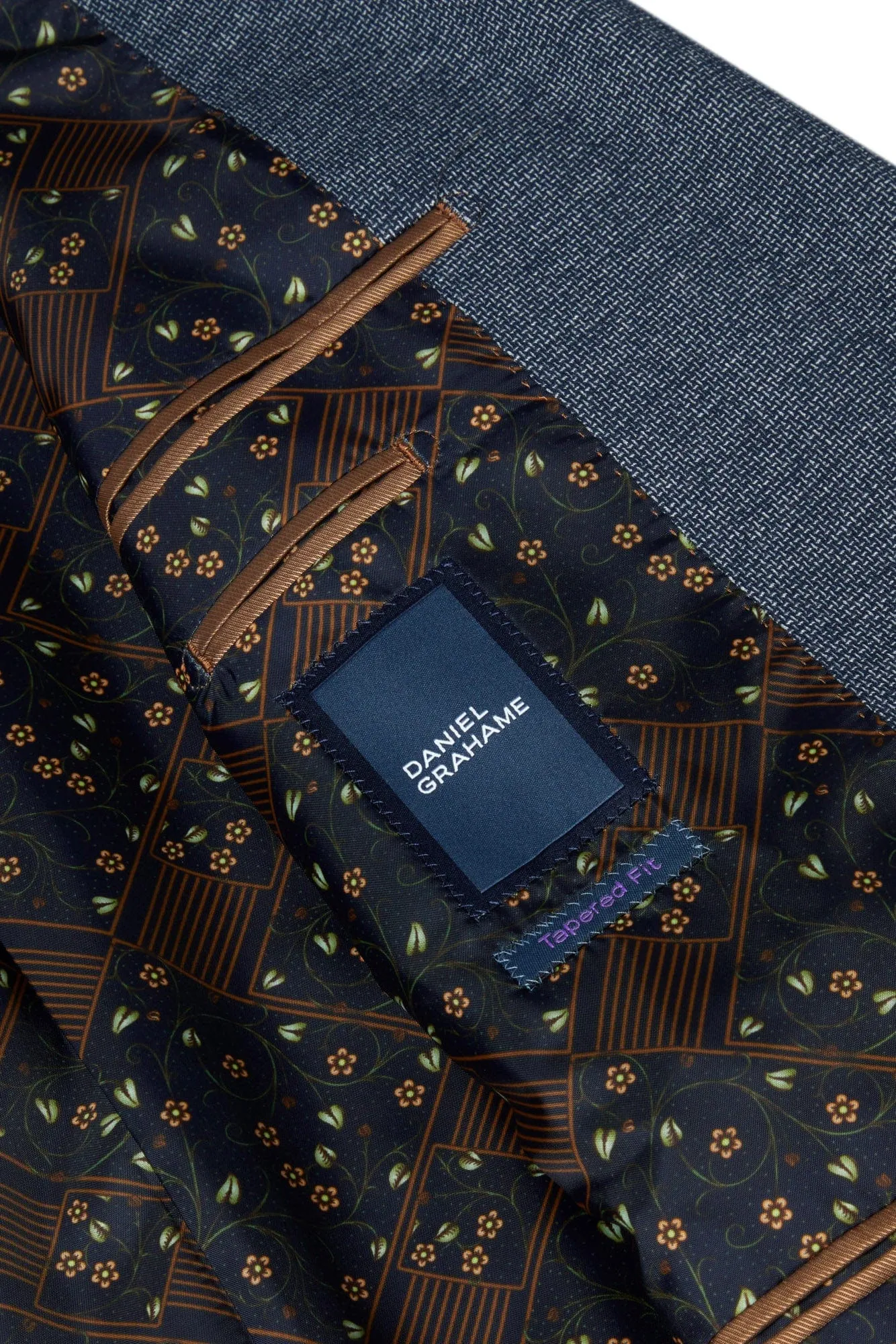Damon Tapered Fit Jacket -  Blue