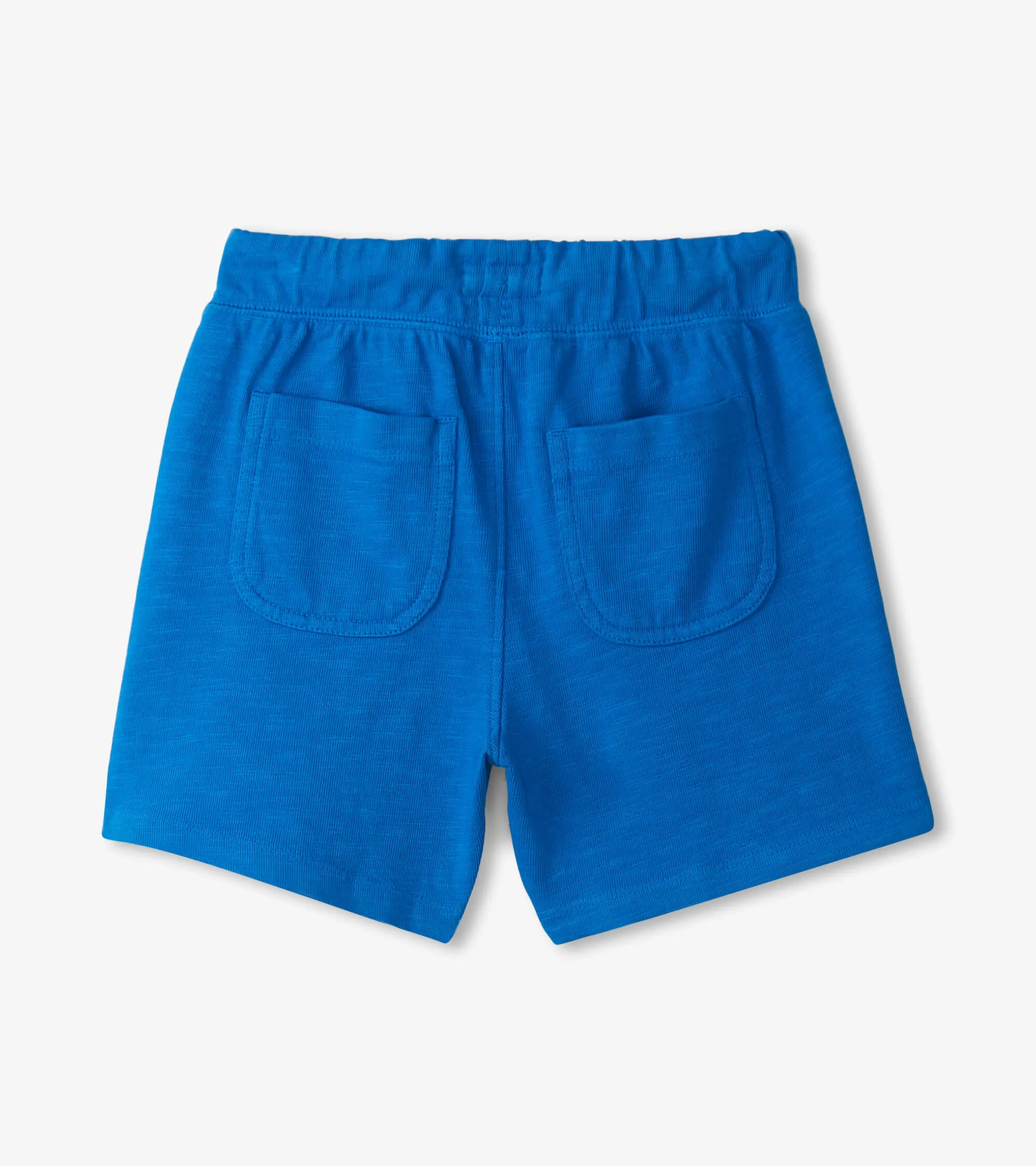 Deep Sky Blue Relaxed Shorts