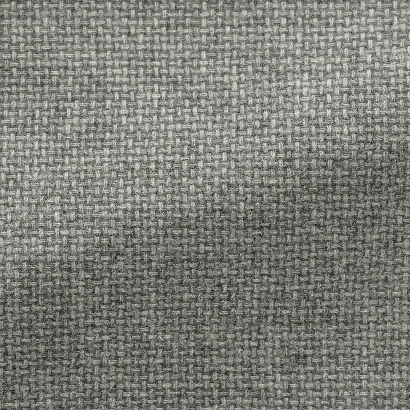 Di Pray Smoke Grey Wool, Cotton & Cashmere Basketweave
