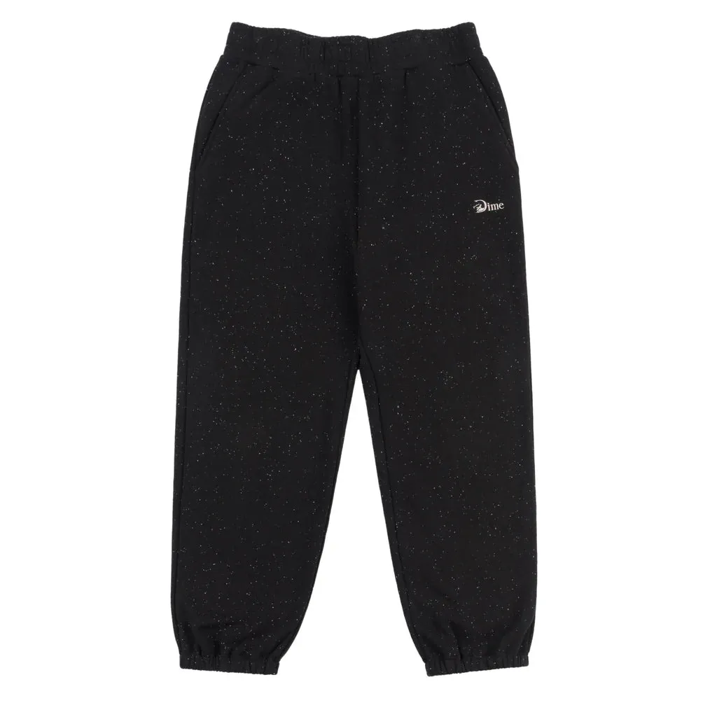 Dime x Classic Grip - Classic Grip Sweatpants Black Speckled
