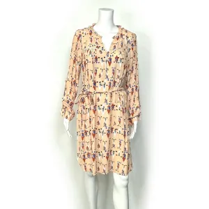 Dolan Left Coast Collection | Anthropologie Midi Dress Roll Tab Sleeve | Color: Pink | Size: Small | Pre-Owned