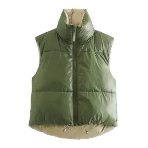 DOUBLE-SIDED PADDED WAISTCOAT