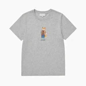 Dressed Fox Regular Tee-shirt Grey Melange