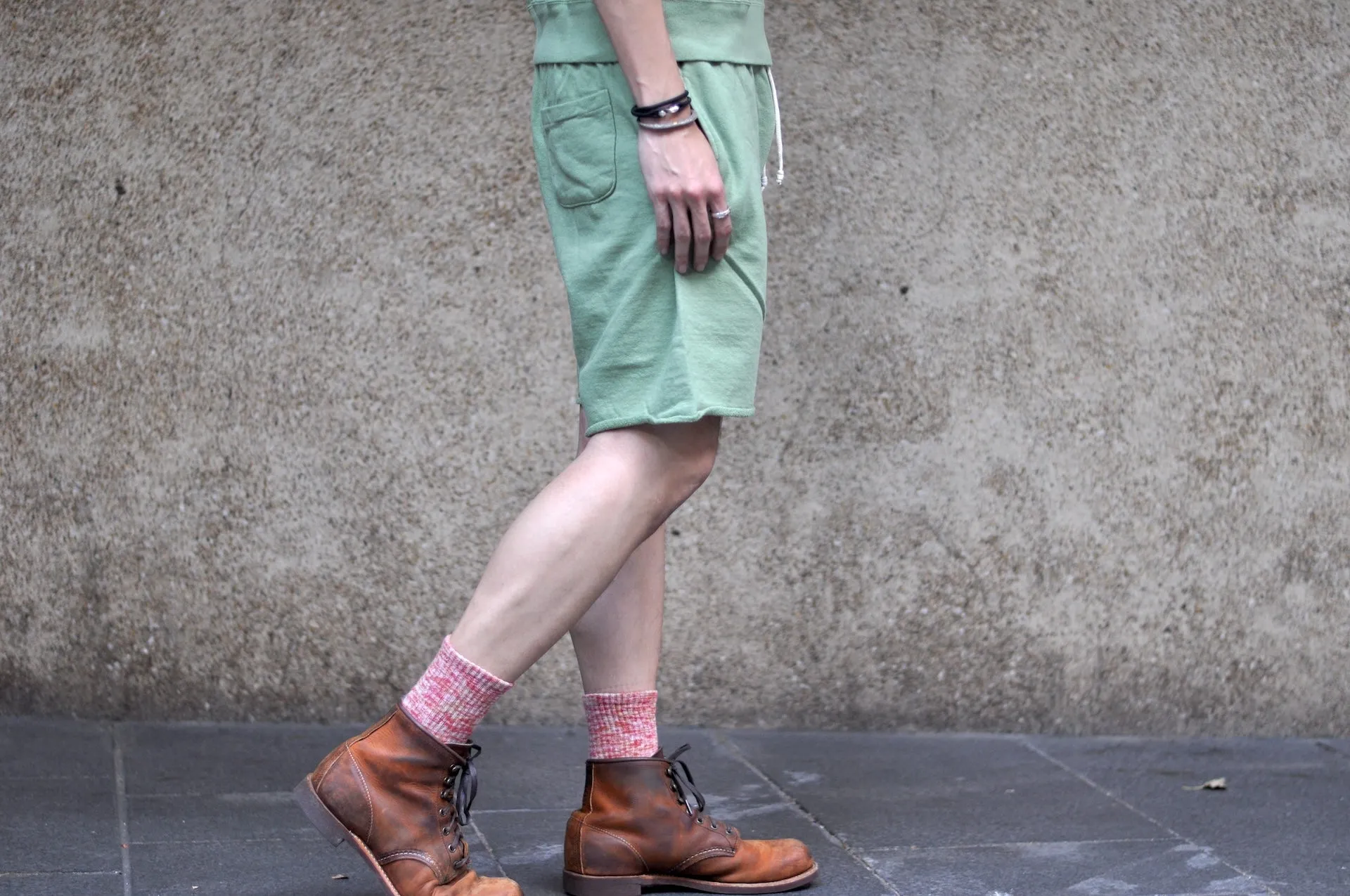 Dubble Works Tubular 'Standard' Sweat Shorts (Tea Green)