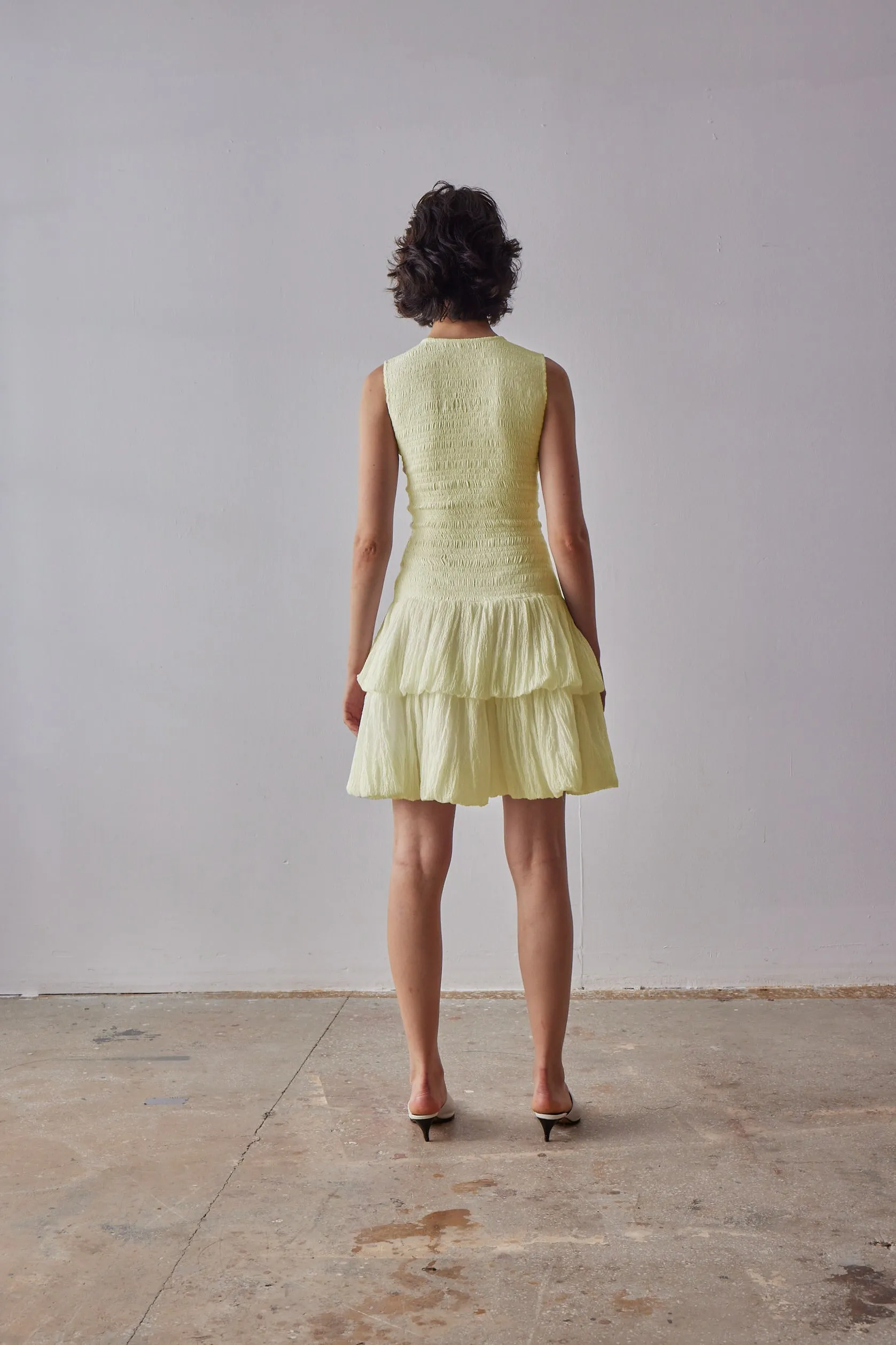 Emilia Dress - Yellow