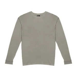 Essential Premium L/S Tee - Almond