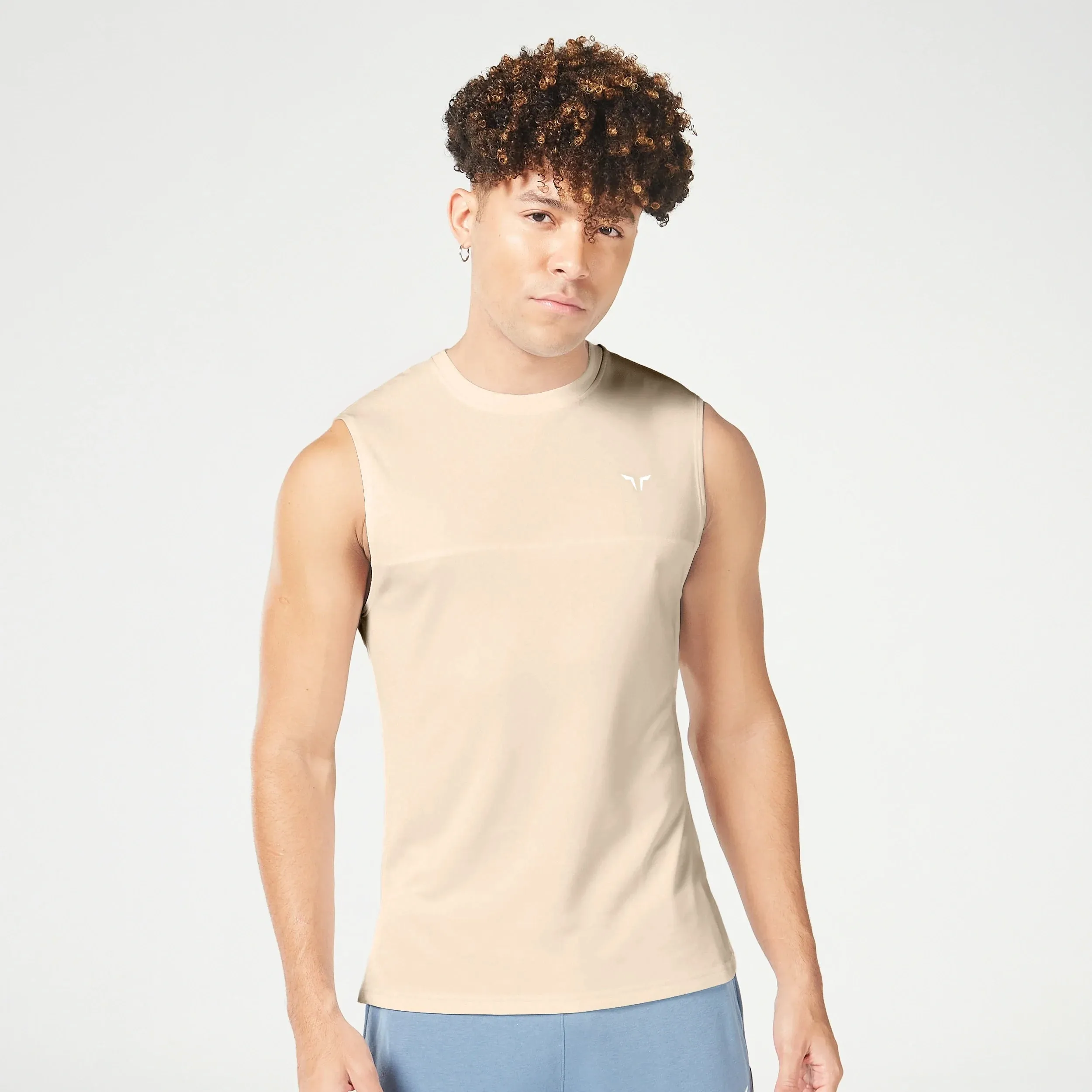 Essential Split Tank - Cobblestone
