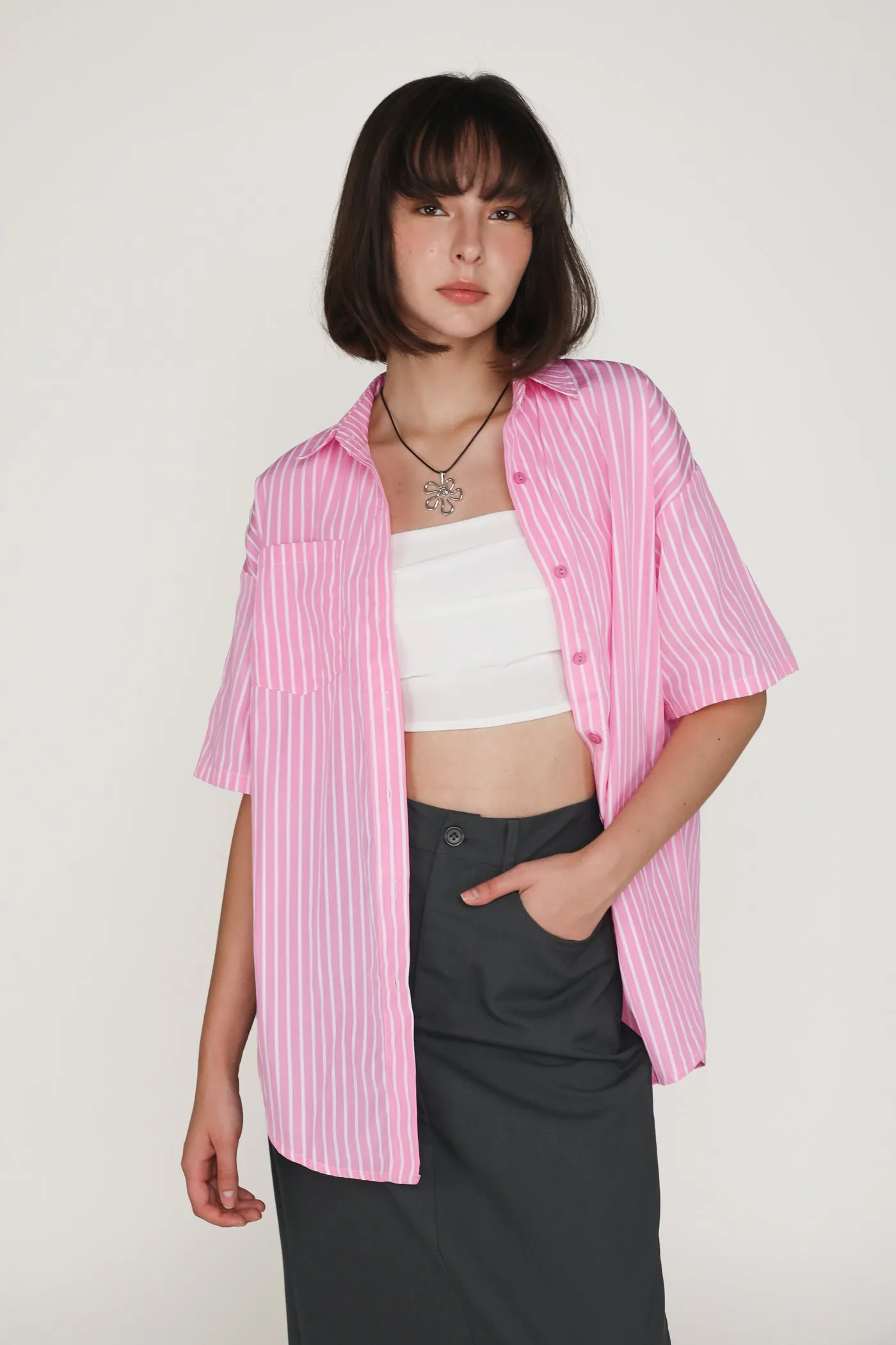 Felix Oversized Short Sleeve Top