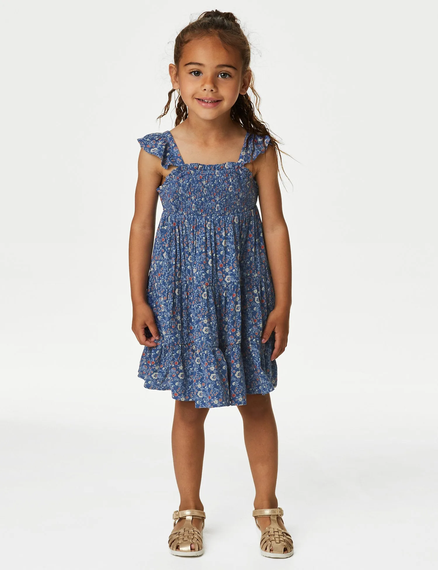 Floral Tiered Dress