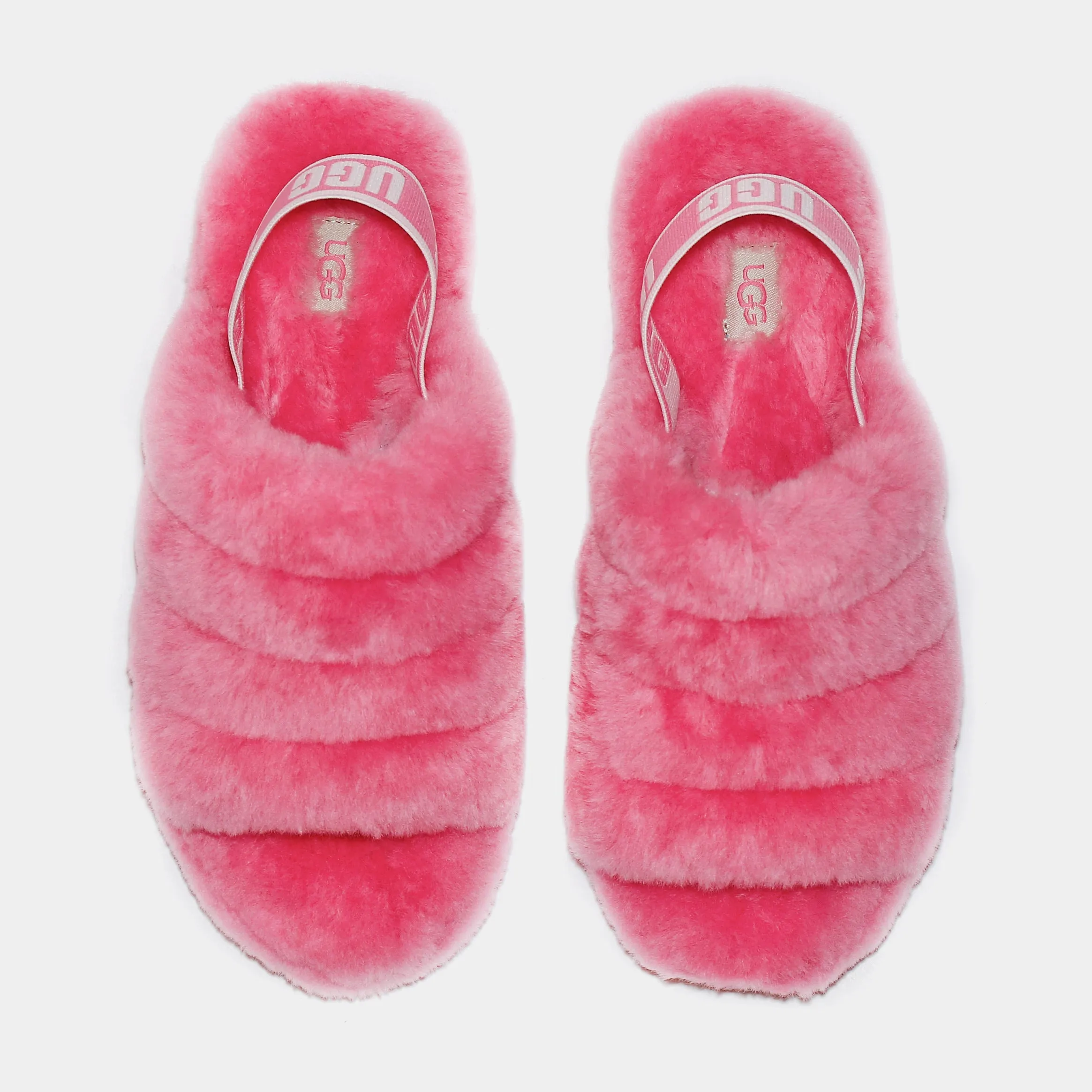 Fluff Yeah Womens Slide Sandal (Pink)
