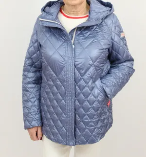 FRIEDA & FREDDIES Blue Padded Coat