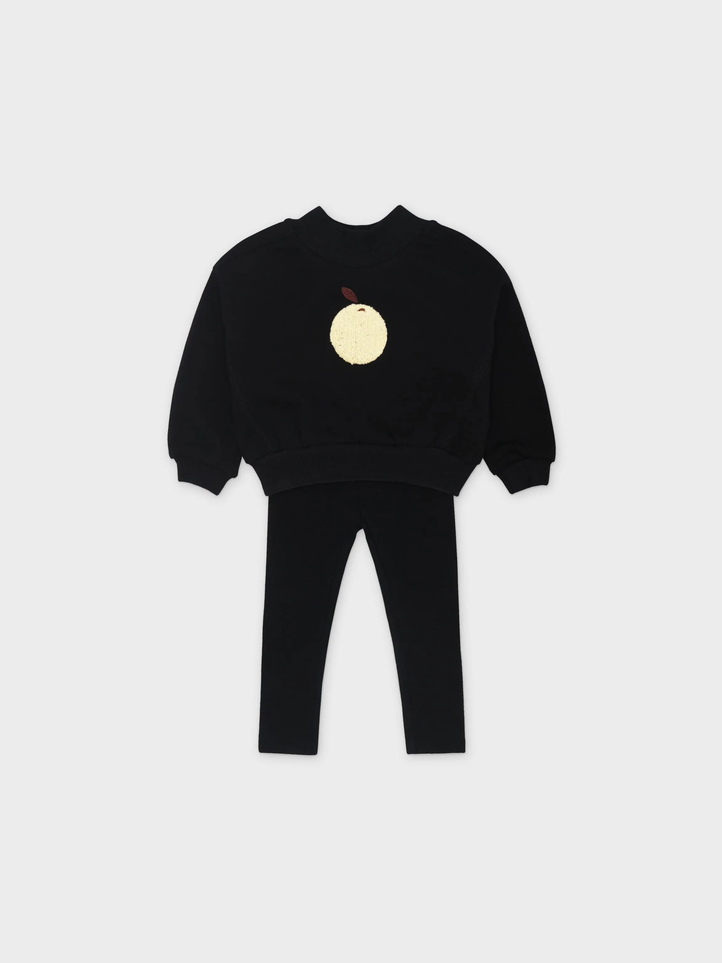 Fuzzy Fruit Sweatshirt Set