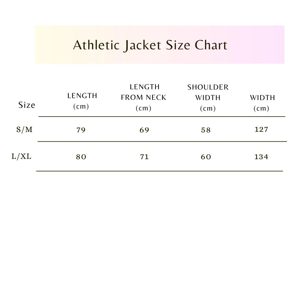 Green Paisly Athletic Jacket