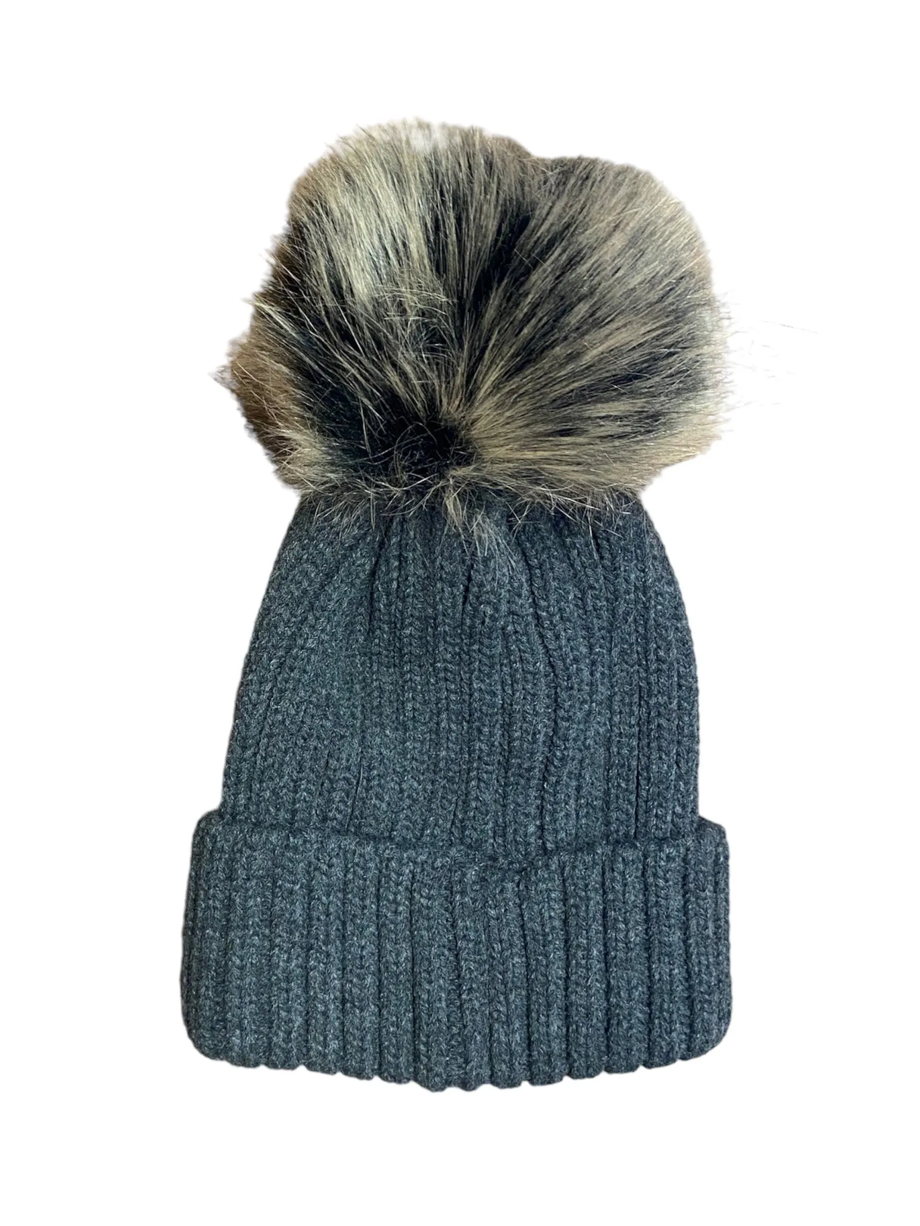 Hat Rib Pompom