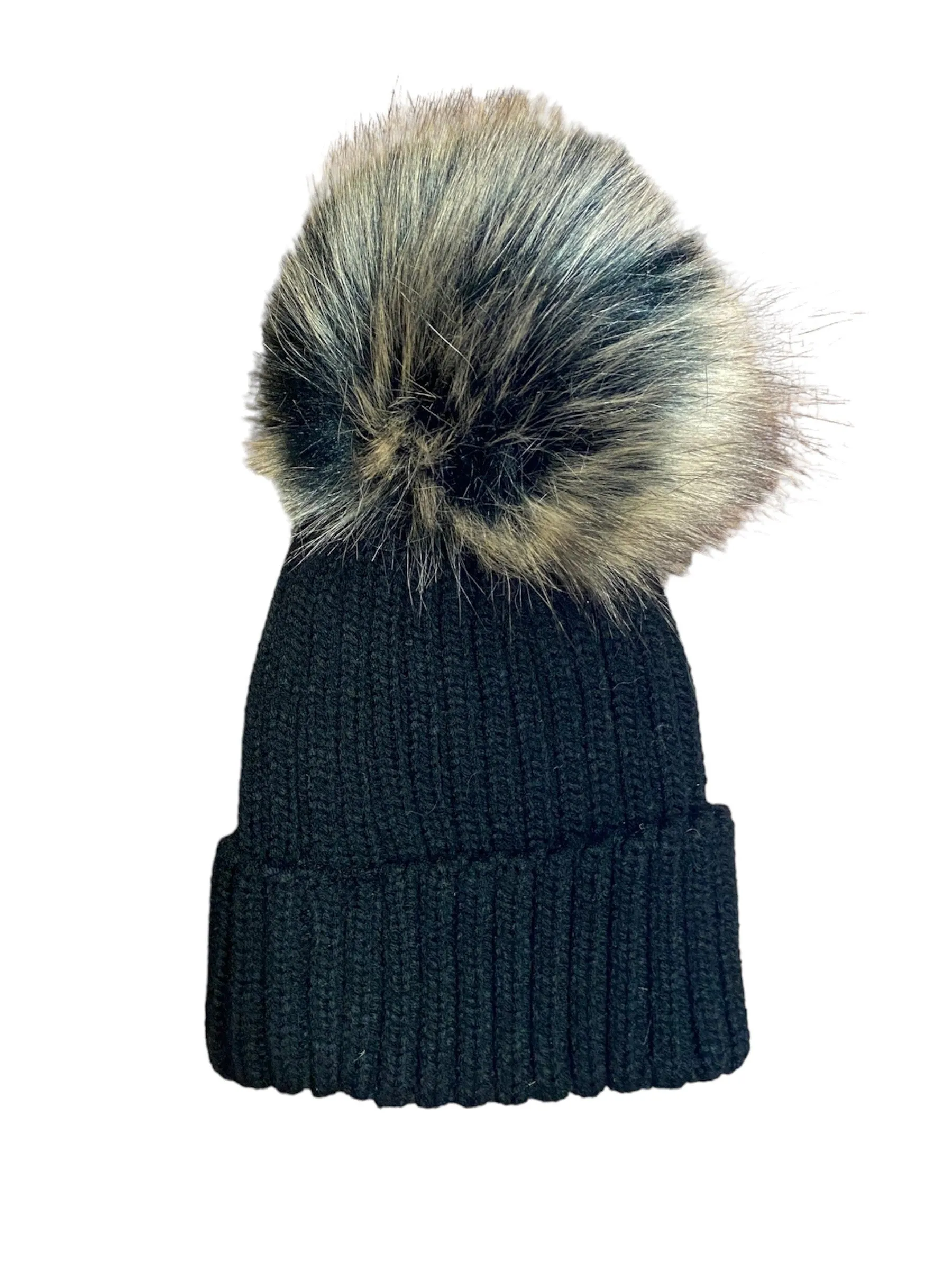 Hat Rib Pompom