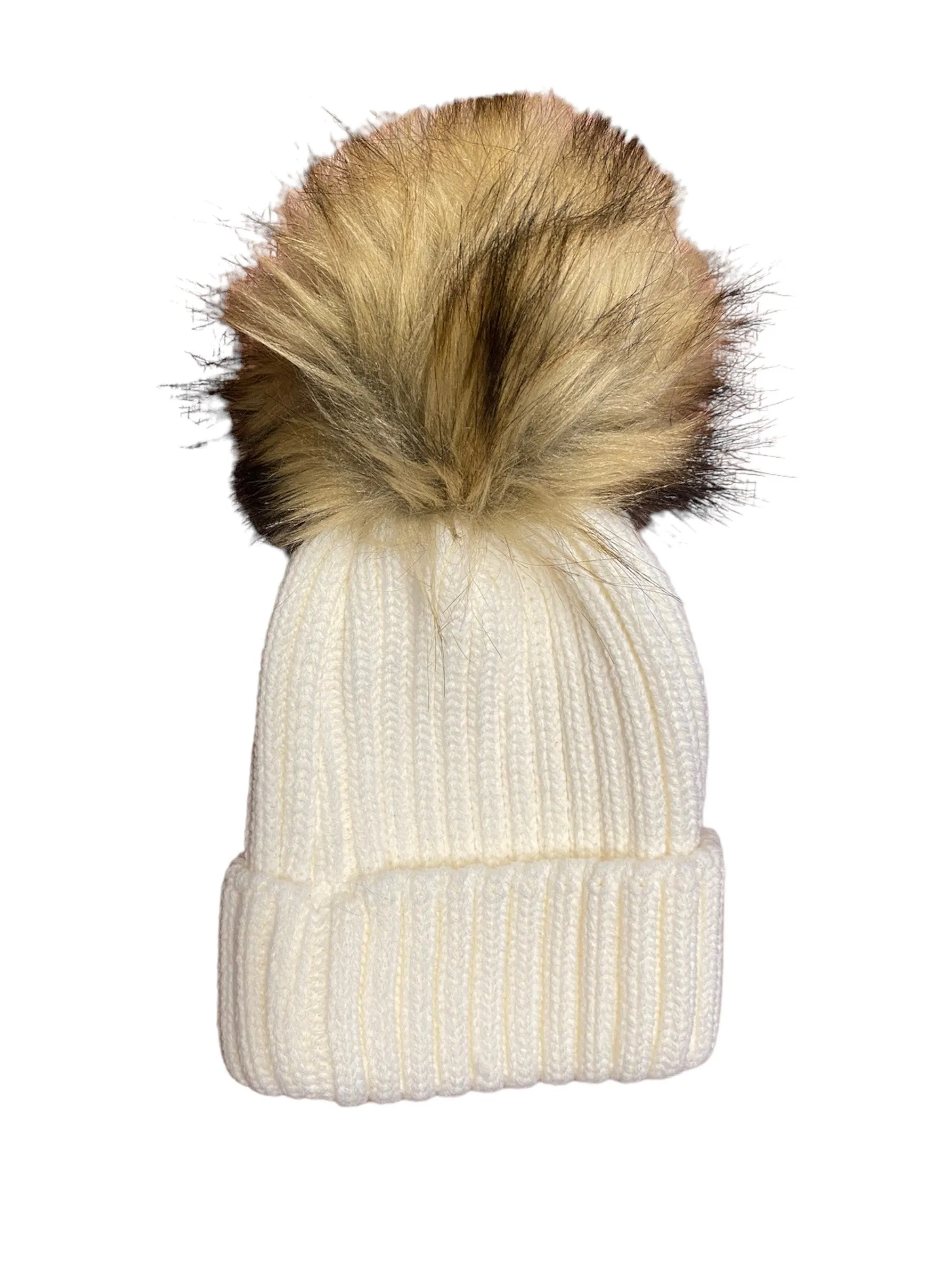Hat Rib Pompom