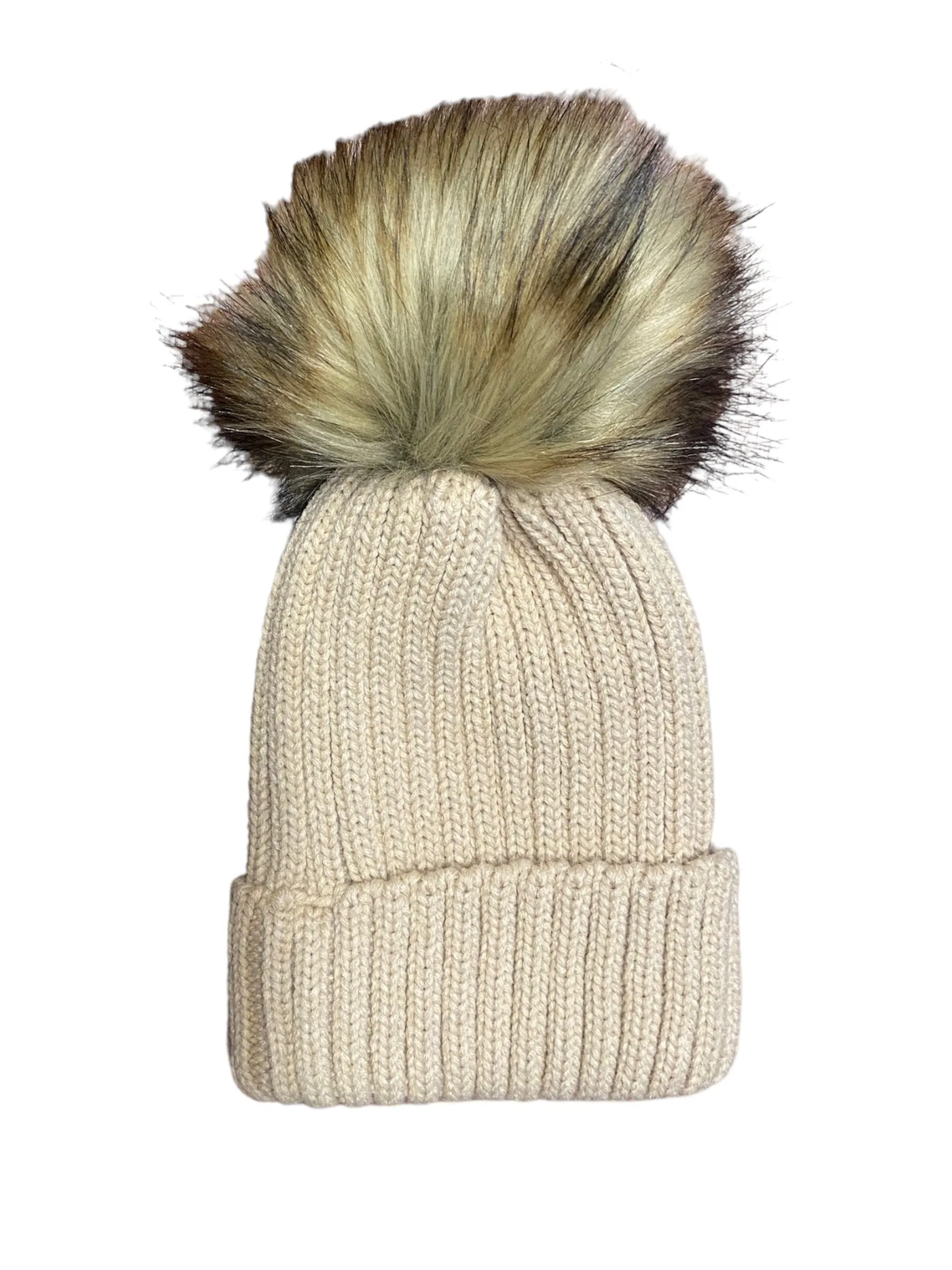 Hat Rib Pompom