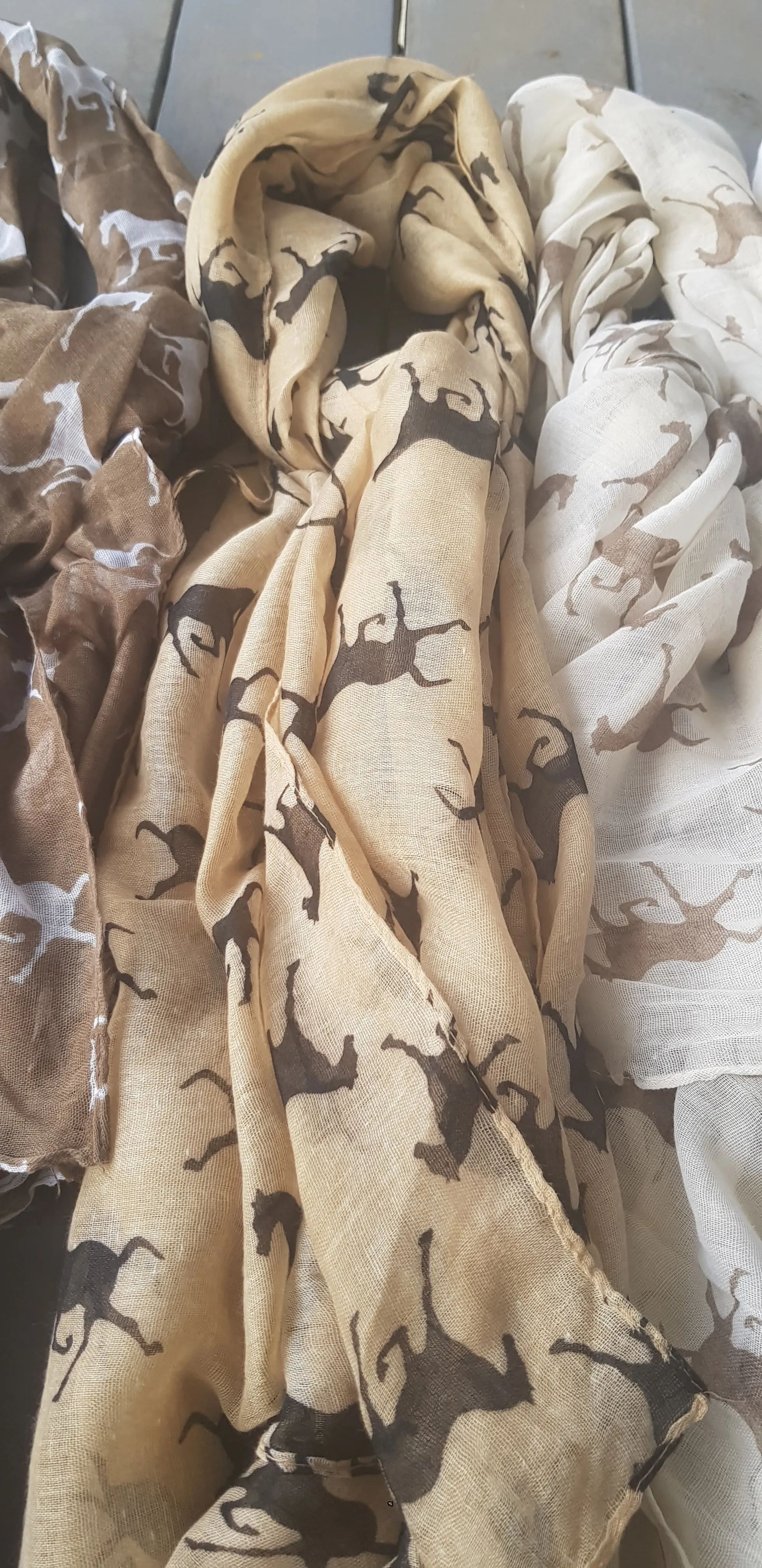 Horse Print Scarf