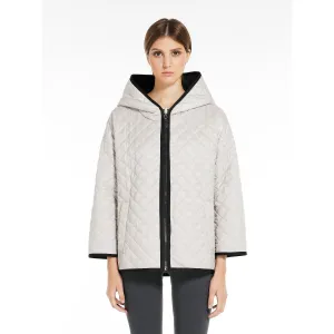 ice reversible short padded jacket