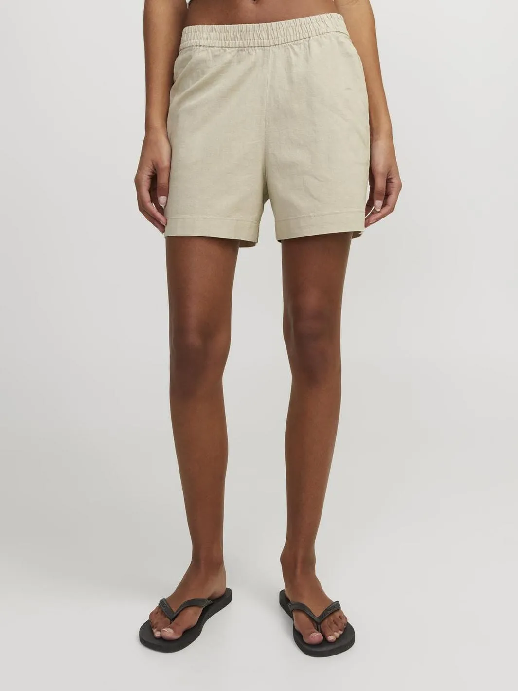 Jjxx - Jxpoppy Summer Shorts - 4517096 Feather Gray