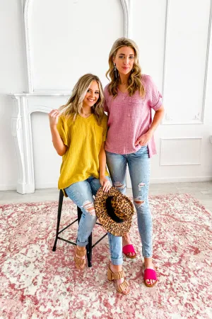 Keep It Breezy Gauze Top | TWO COLORS