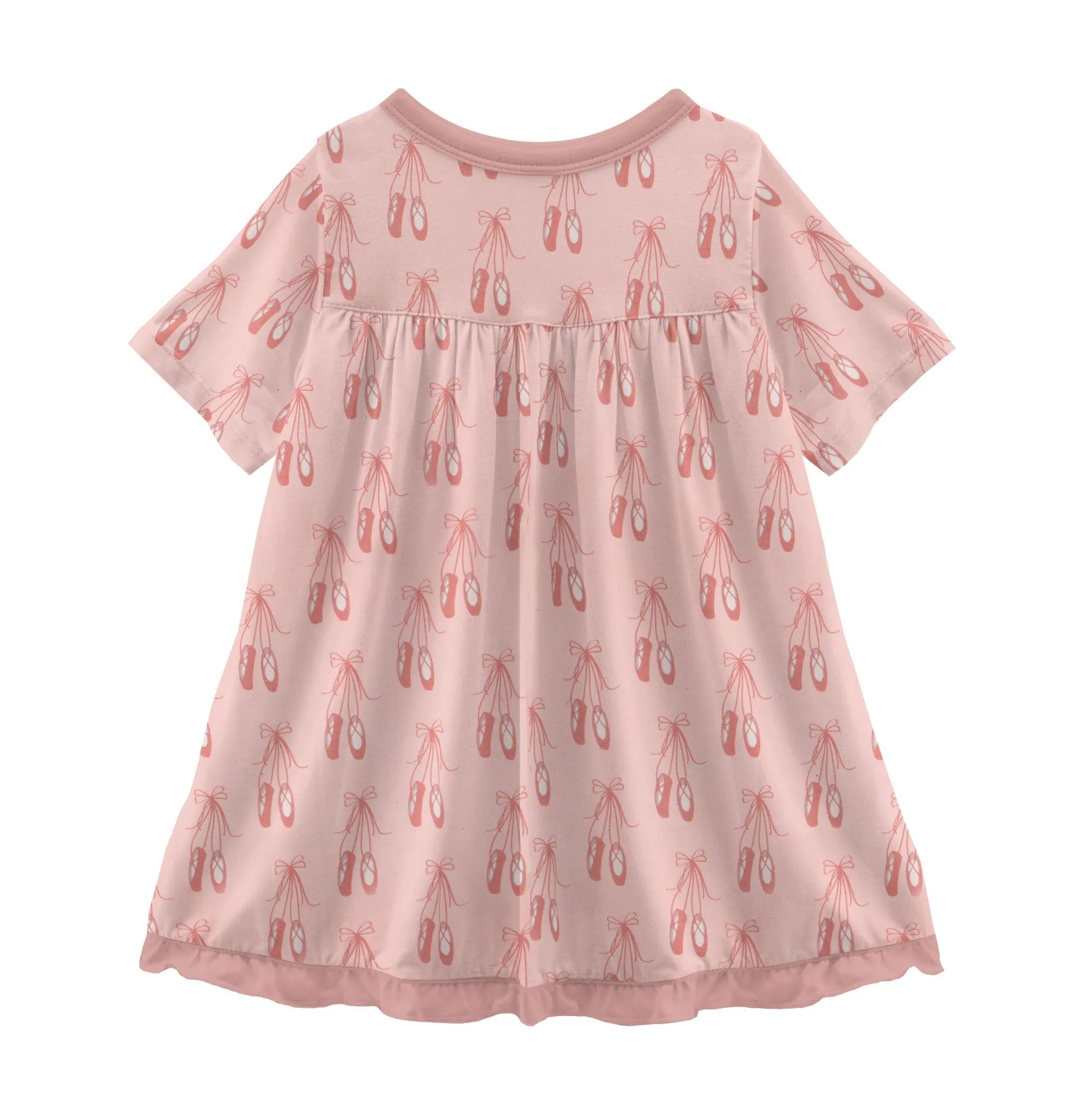 KicKee Pants Baby Rose Ballet Classic S/S Swing Dress
